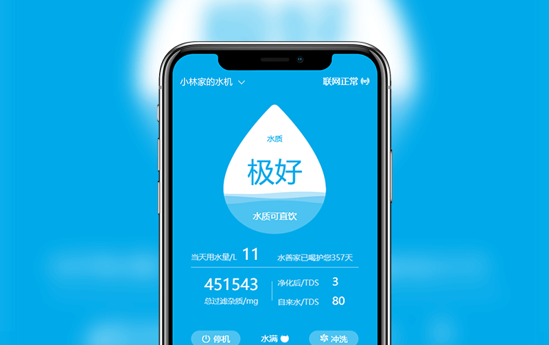 物联网净水器-物联网开发案例